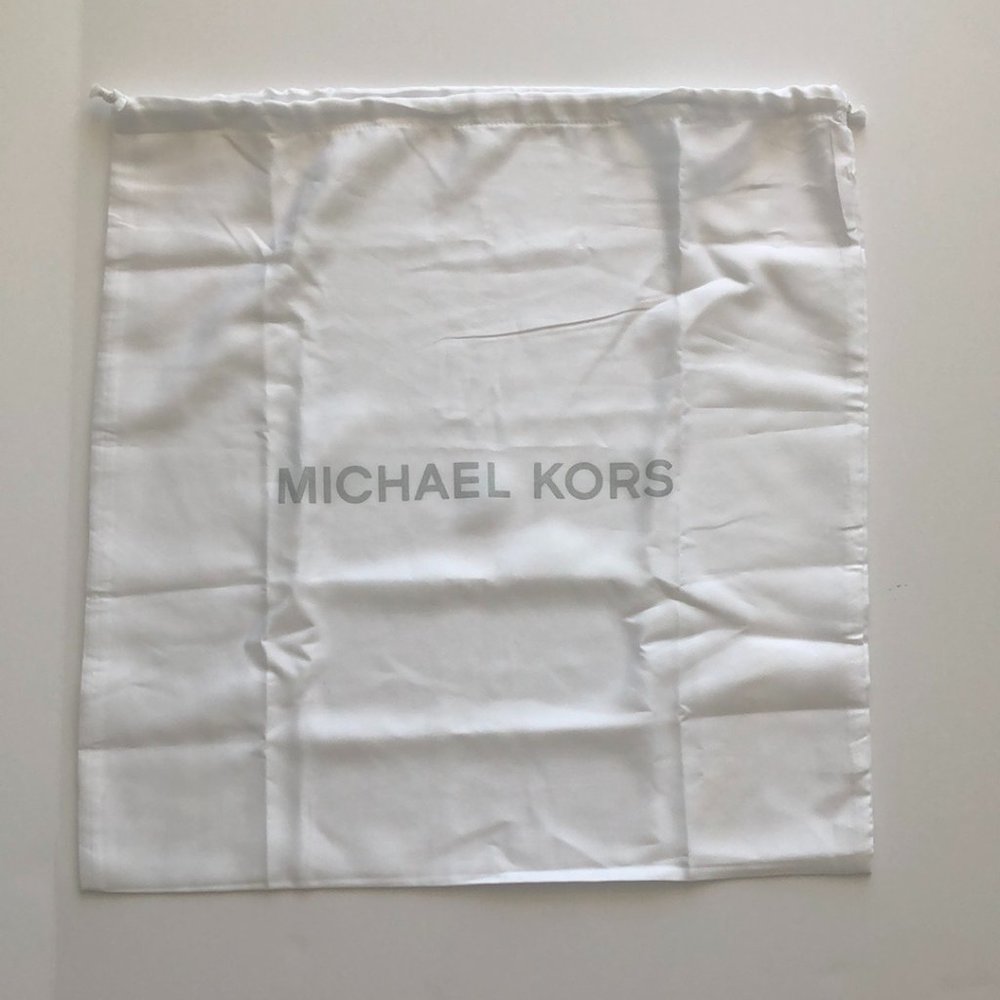 Michael Kors Dust Bag White Drawstring Handbag Cover Storage LRG 18" x 18"
